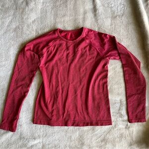 Athleta youth/adult Power Up Shimmer longsleeve Top